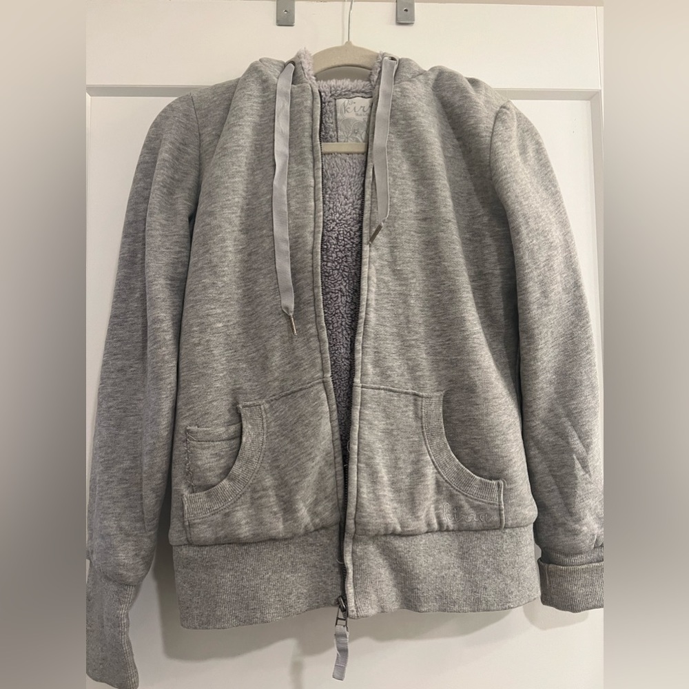 Kirra (PacSun) Fur Hoodie Jacket